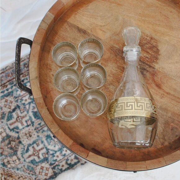 Promsiz | Decorative Glass Set 7 Piece - Picture 2 of 9